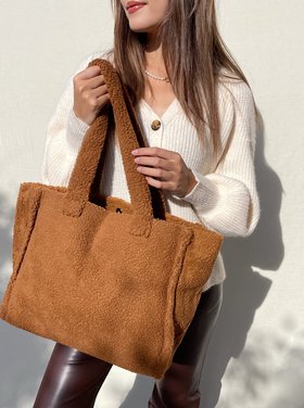 Nori Teddy Bag / Brown