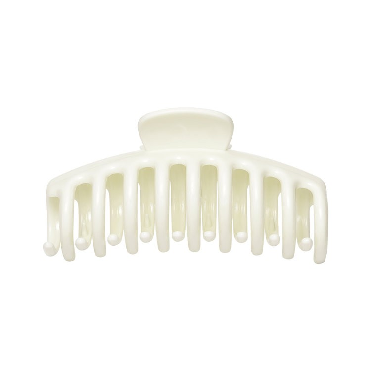 Felia Shiny Hair Claw / White