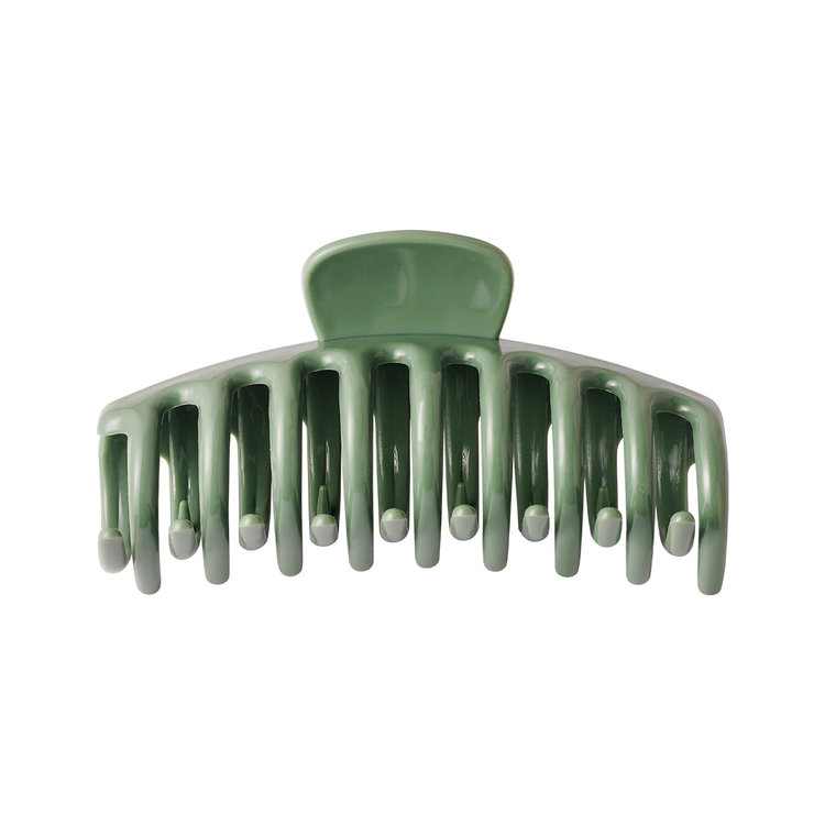 Felia Shiny Hair Claw / Dark Green