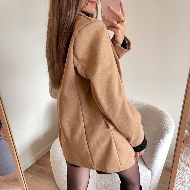 Dalyn Loose Fit Blazer / Camel