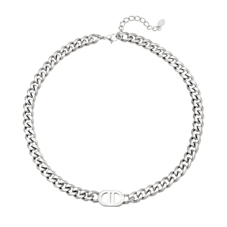 Silver Chunky Chain Necklace