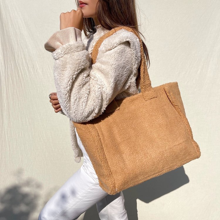 Nori Teddy Bag / Camel