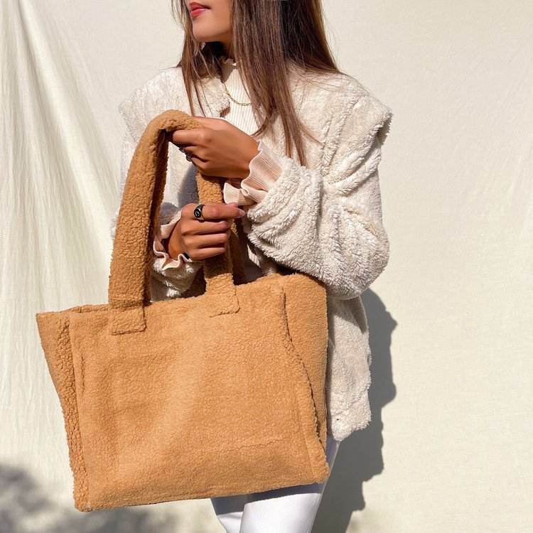 Nori Teddy Bag / Camel