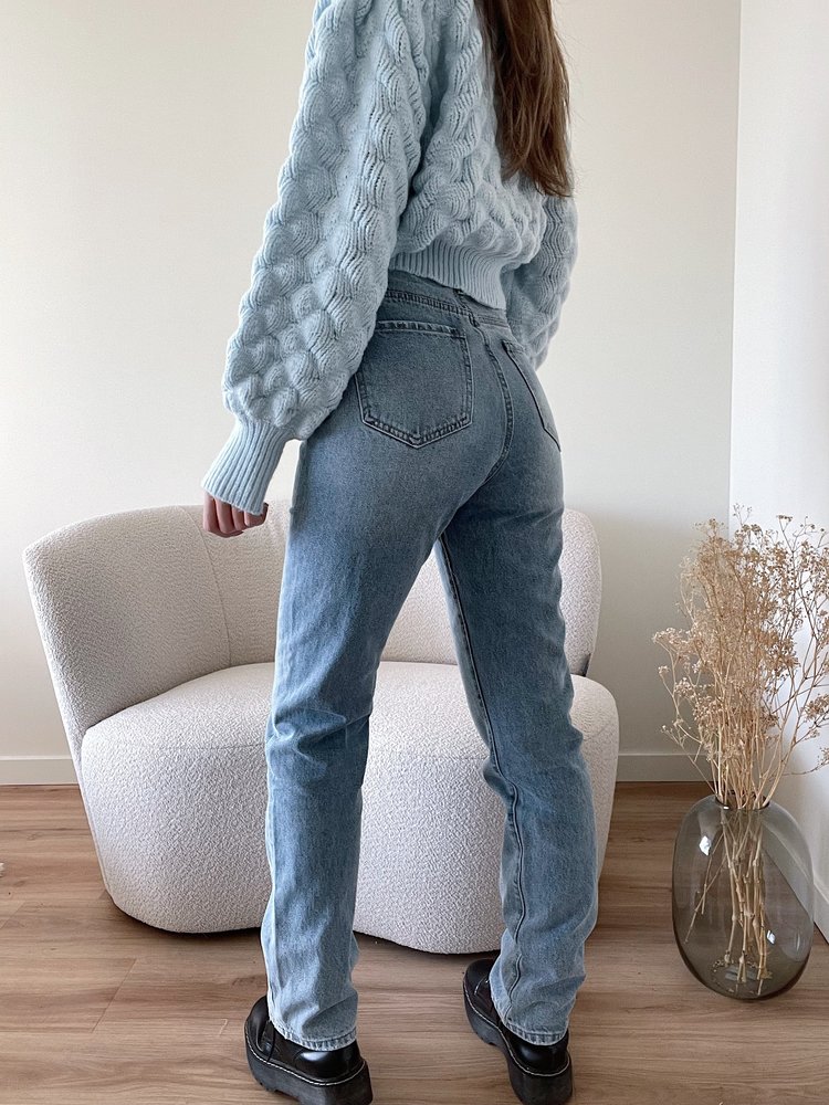 Jiana Straight Leg Jeans / Blue