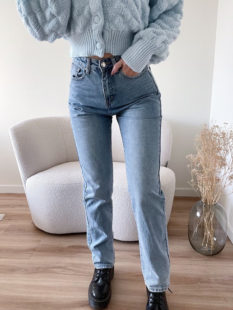 Jiana Straight Leg Jeans / Blue