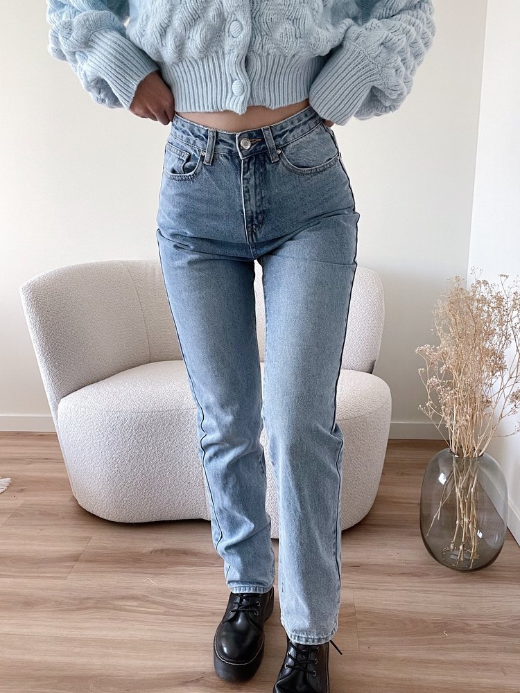 Jiana Straight Leg Jeans / Blue