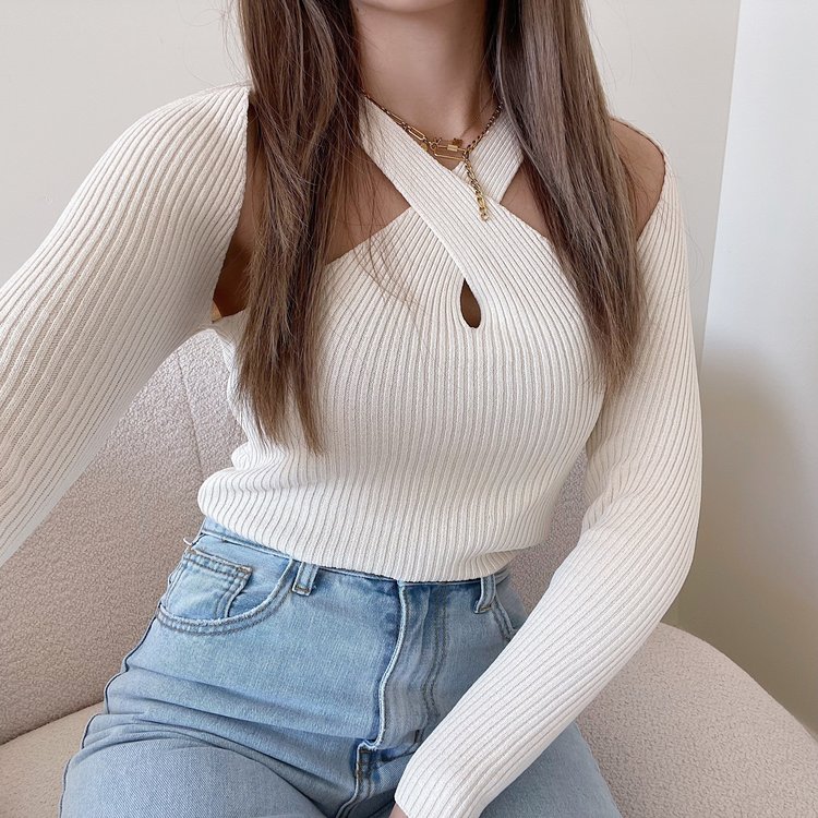 Shaya Crossover Top / Beige