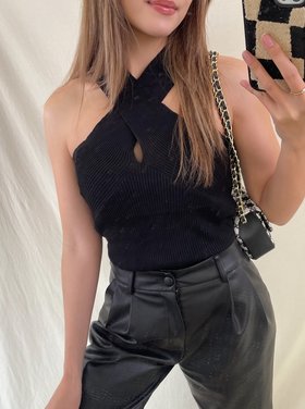 Niah Crossover Top / Black