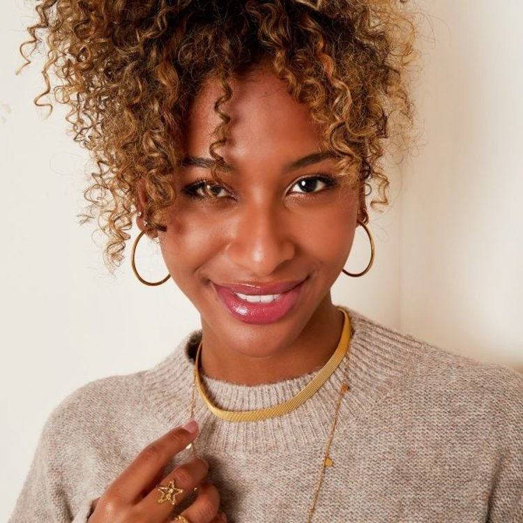 Silver Basic Hoop Earrings / Medium