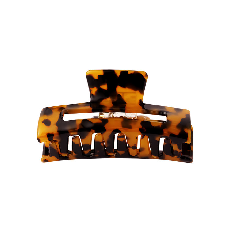 Kiara Marble Hair Claw / Brown