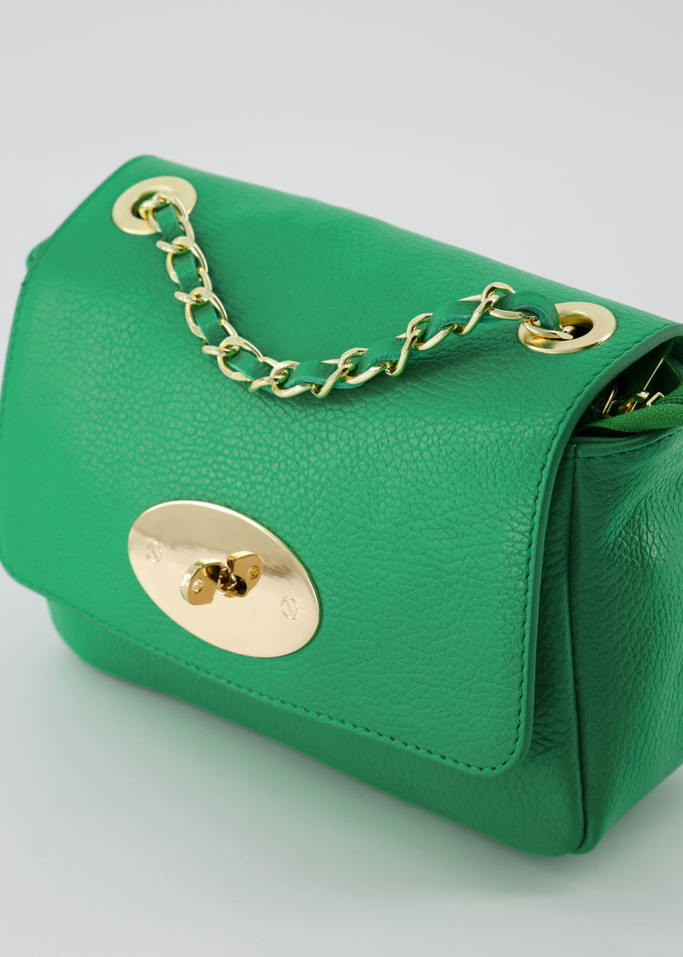 Peggy Classic Chain Bag / Green