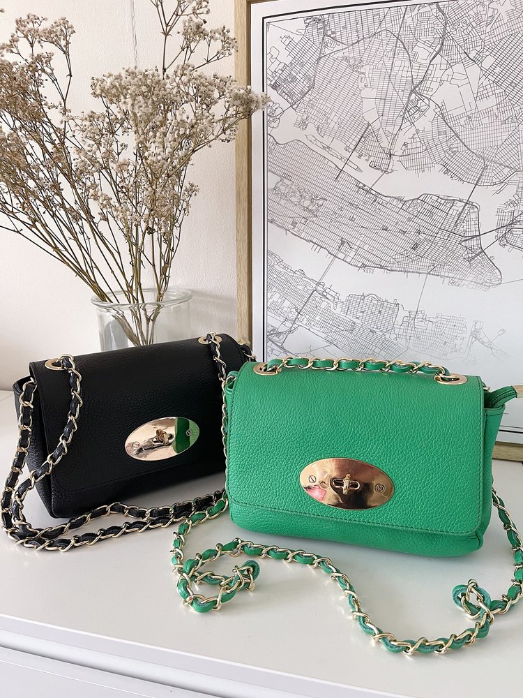 Peggy Classic Chain Bag / Green