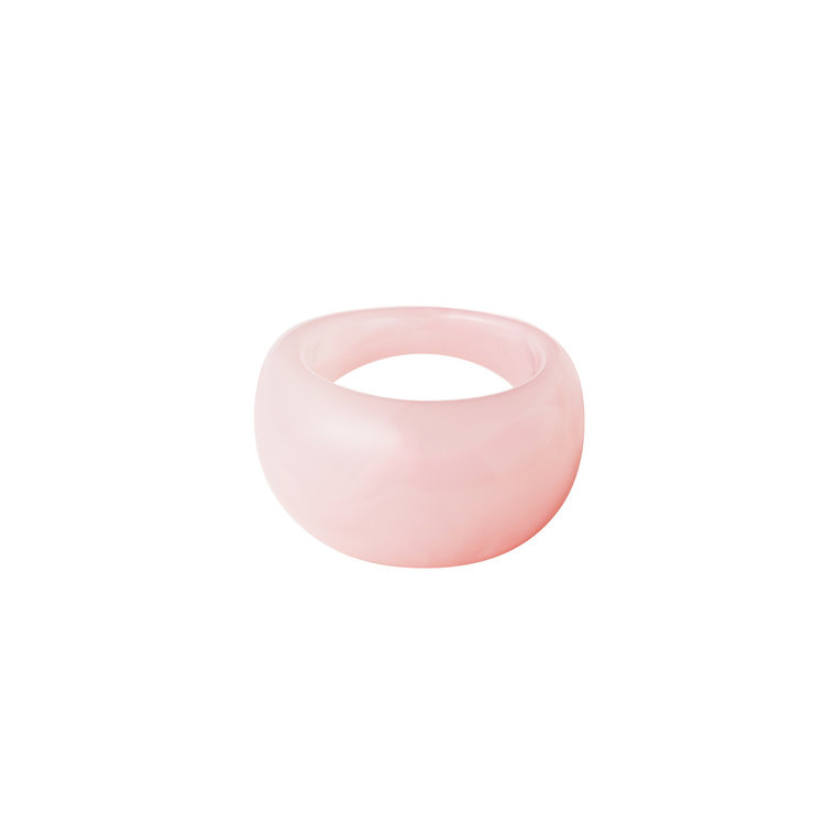 Marble Resin Ring / Pink