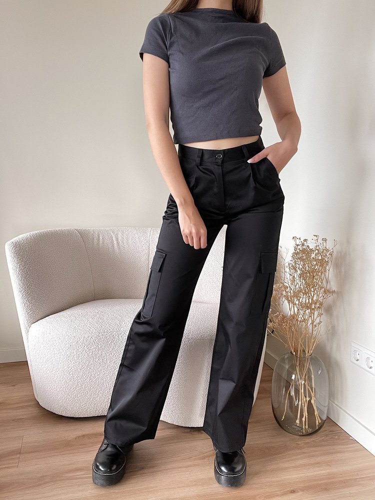 Jagger Cargo Pants / Black