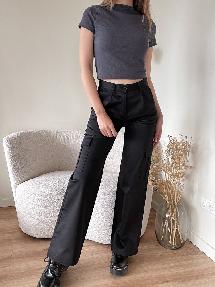 Jagger Cargo Pants / Black