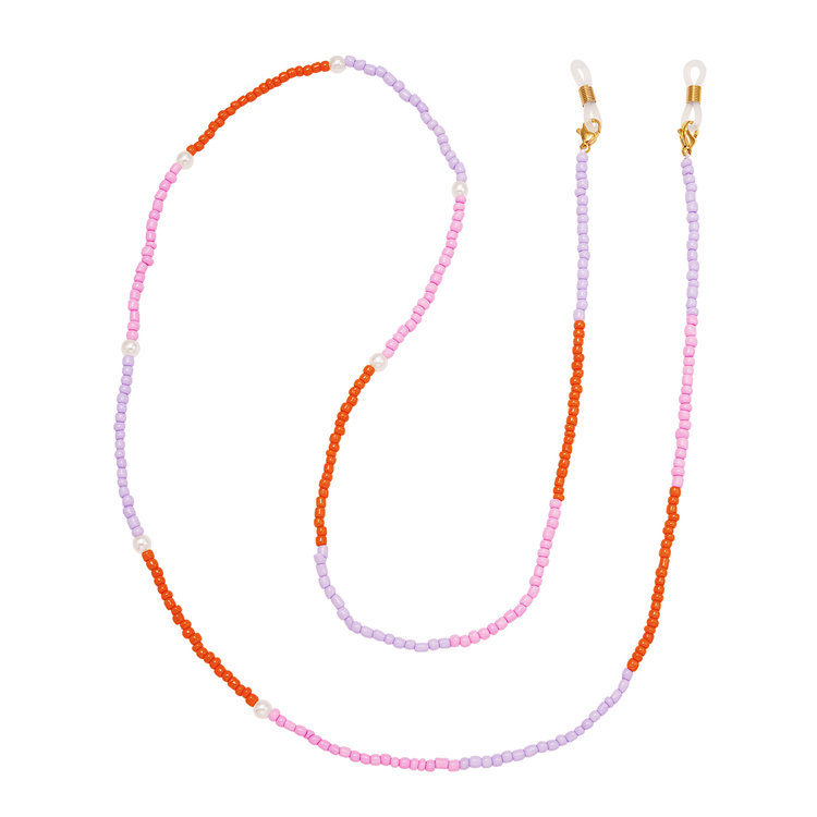 Gold Beaded Sunglasses Cord / Multi
