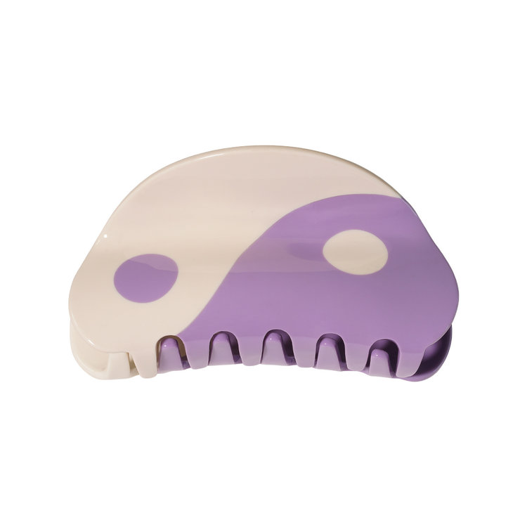 Yin & Yang Hair Claw / Lilac