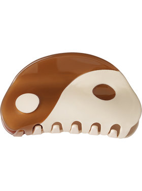 Yin & Yang Hair Claw / Brown