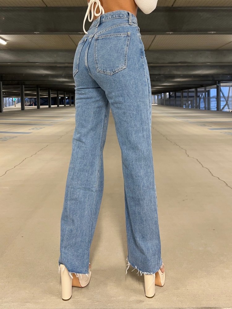 Nara Wide Leg Jeans / Blue