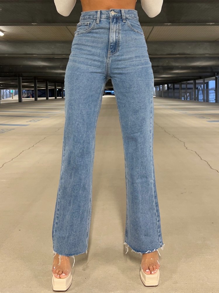 Nara Wide Leg Jeans / Blue