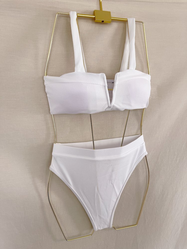 Adela Bikini Set / White