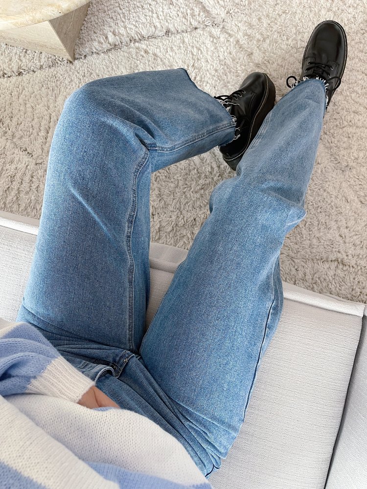 Nara Wide Leg Jeans / Blue
