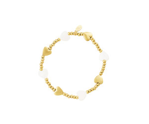 Hearts Gold Plated Bracelet – HAY-HAY