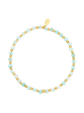 Amazon Stone Beads Bracelet / Turquoise