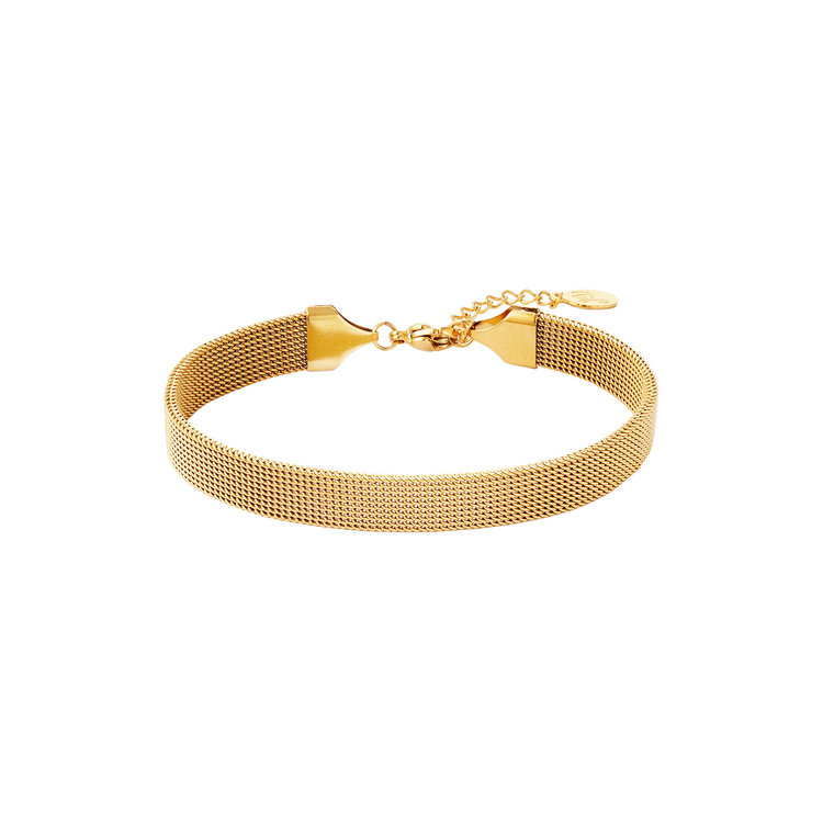 Gold Mesh Bracelet