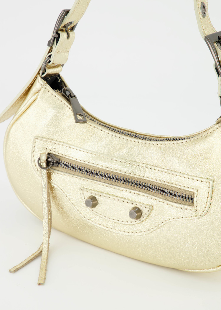 Azula Shoulder Bag / Metallic Gold