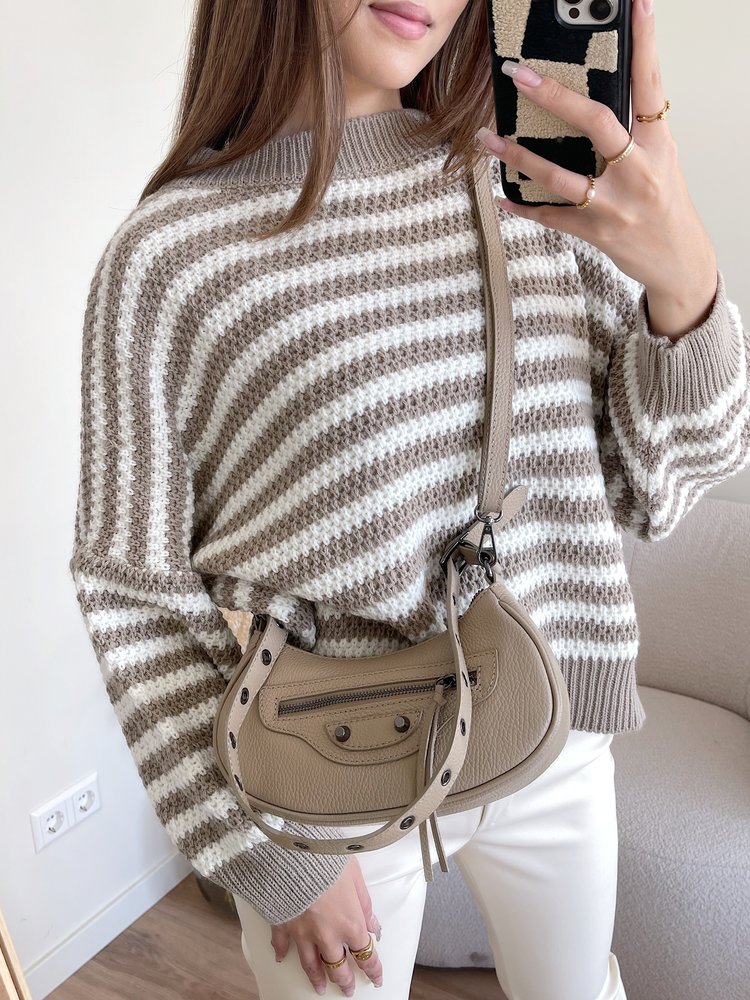 Azula Shoulder Bag / Taupe