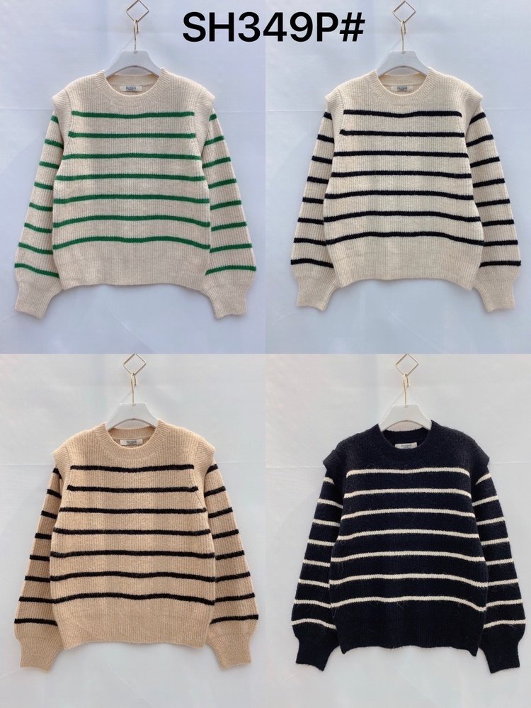 Rory Striped Sweater / Beige