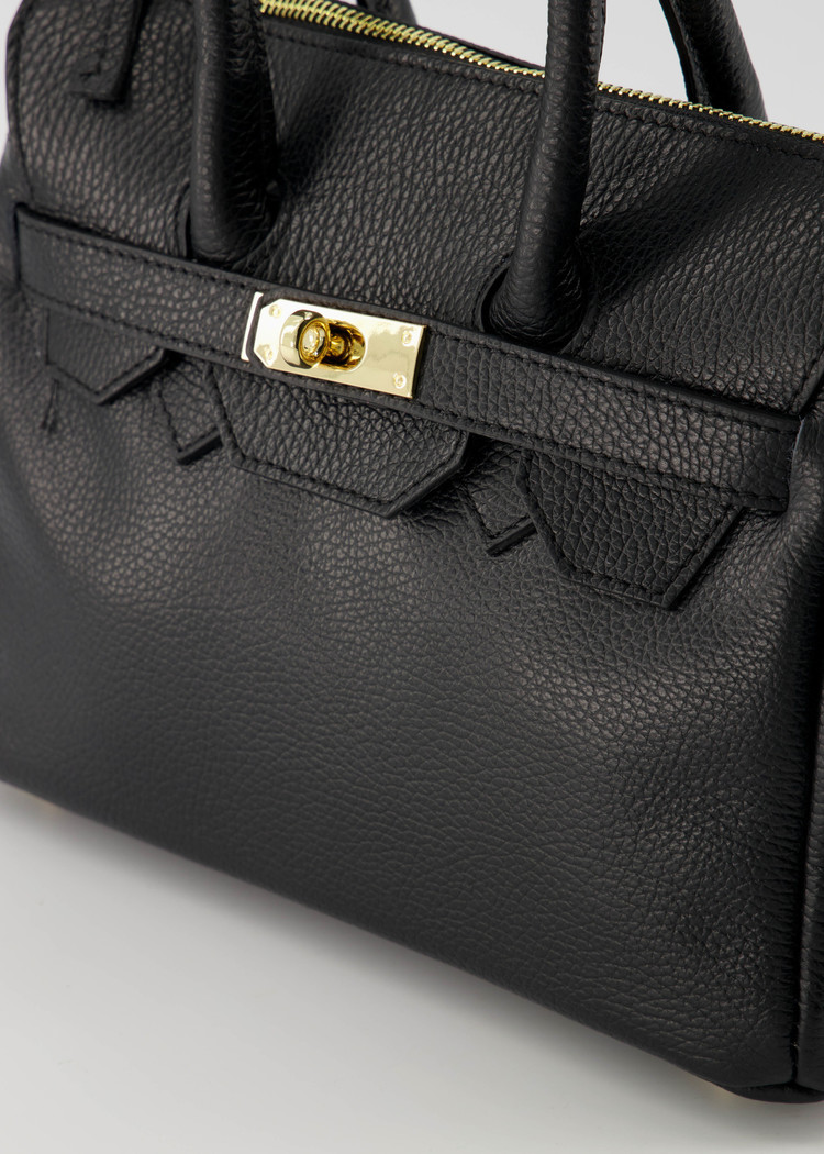 Ayane Classic Handbag / Black
