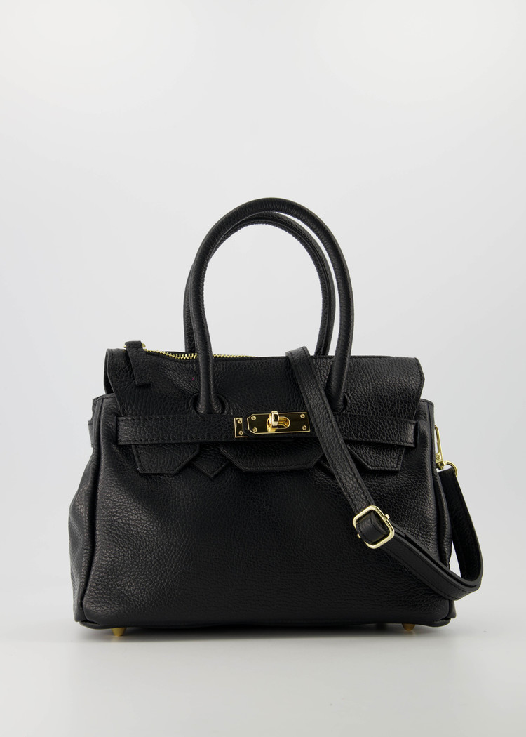 Ayane Classic Handbag / Black