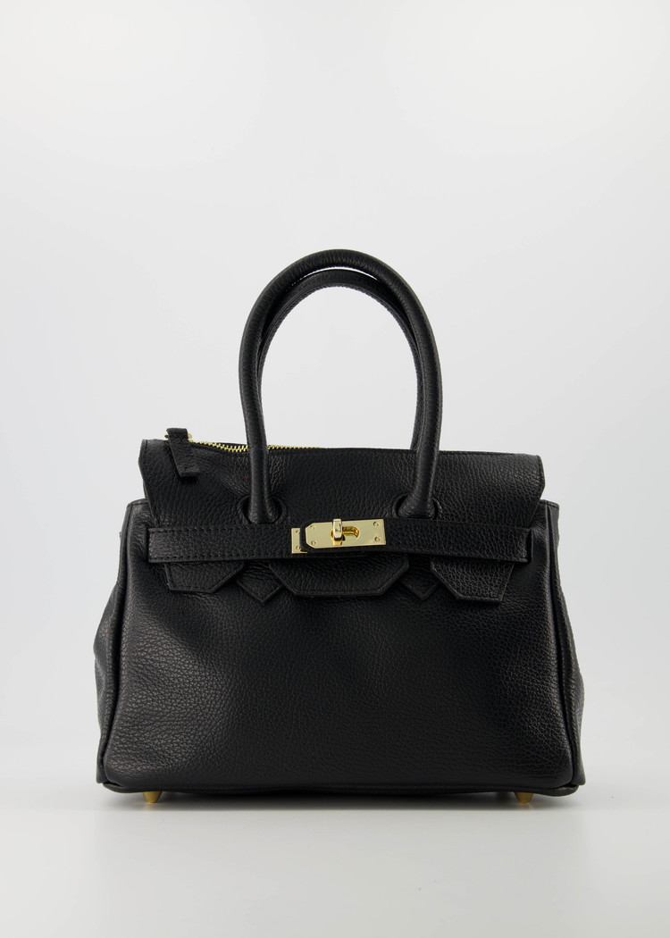 Ayane Classic Handbag / Black