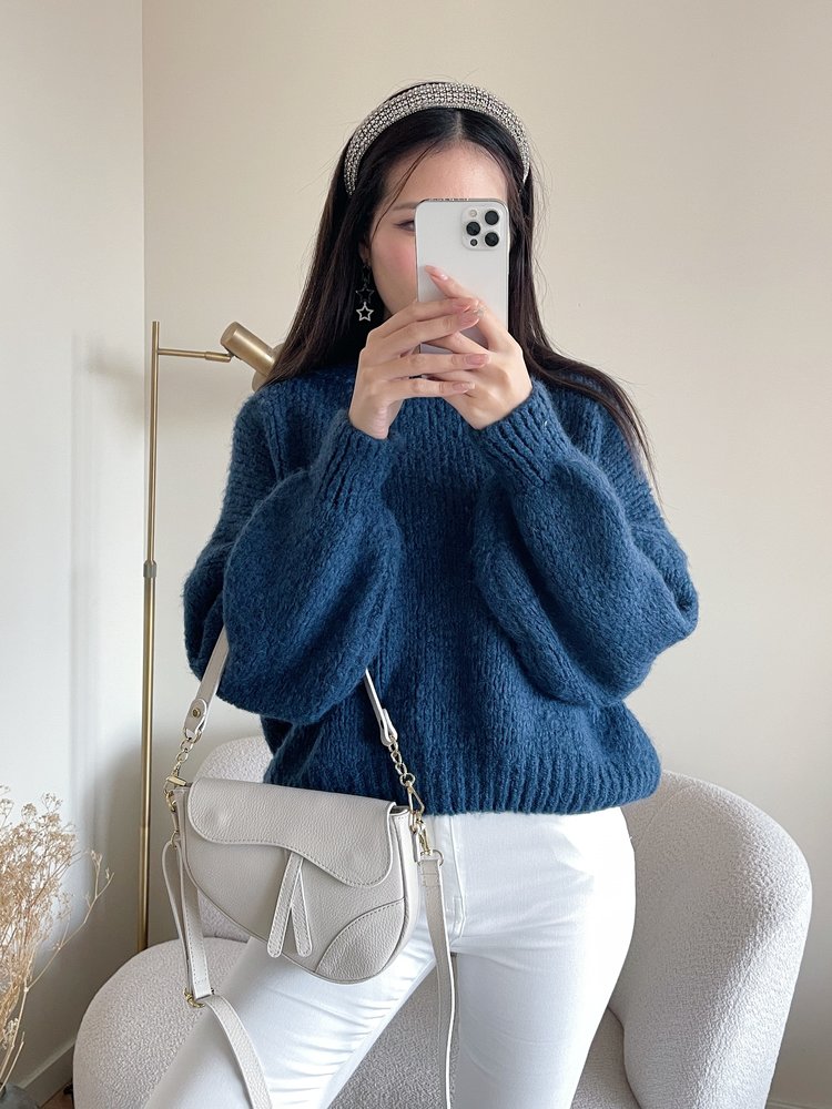 Lulu Moon Bag / Ecru