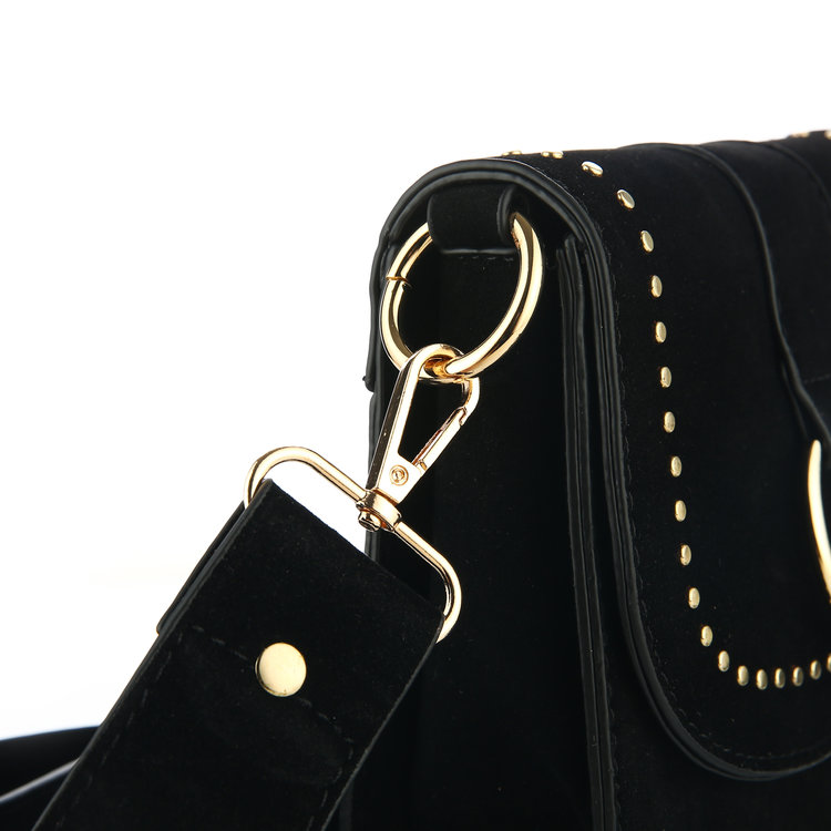 Talisa Studs Crossbody Bag / Black