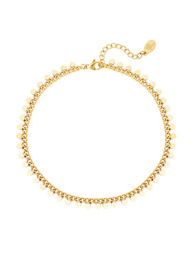 Gold Heart To Heart Bracelet