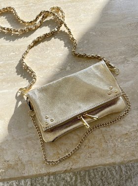 Savage Crossbody Chain Bag / Light Gold