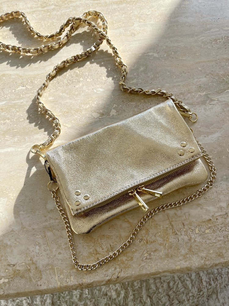 Savage Crossbody Chain Bag / Light Gold