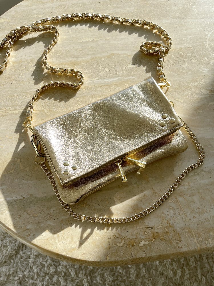 Savage Crossbody Chain Bag / Light Gold