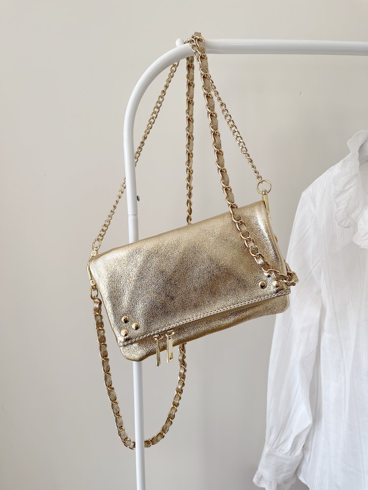 Savage Crossbody Chain Bag / Light Gold