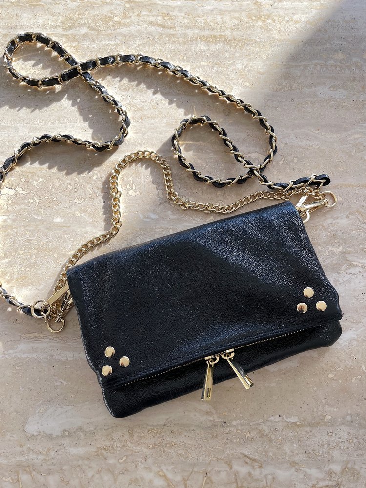 Savage Crossbody Chain Bag / Black