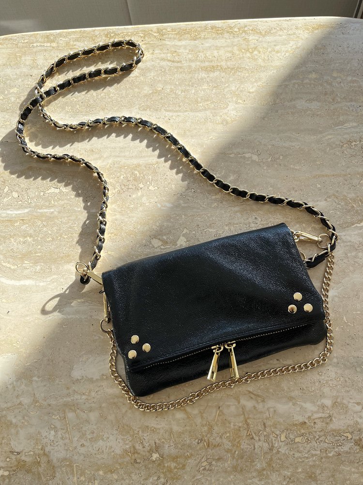 Savage Crossbody Chain Bag / Black