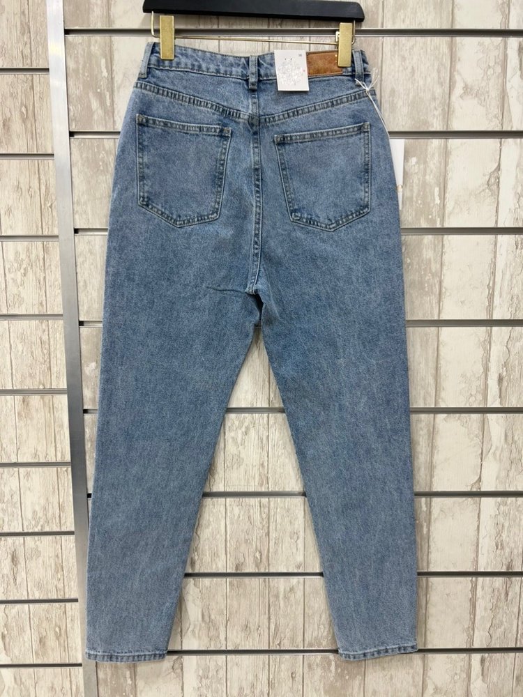 Lois Sparkle Mom Jeans / Blue