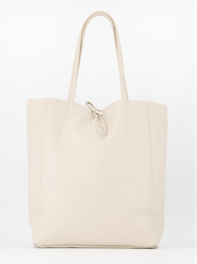 Franka Shopper Shoulder Bag / Ecru