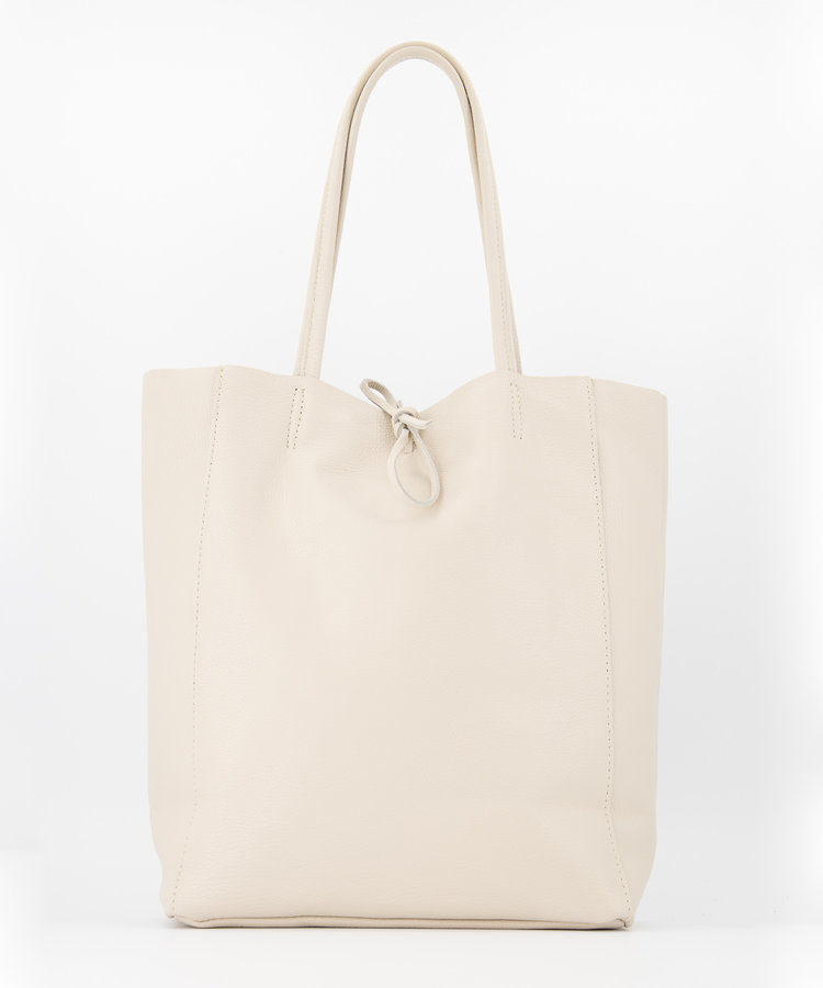 Franka Shopper Shoulder Bag / Ecru