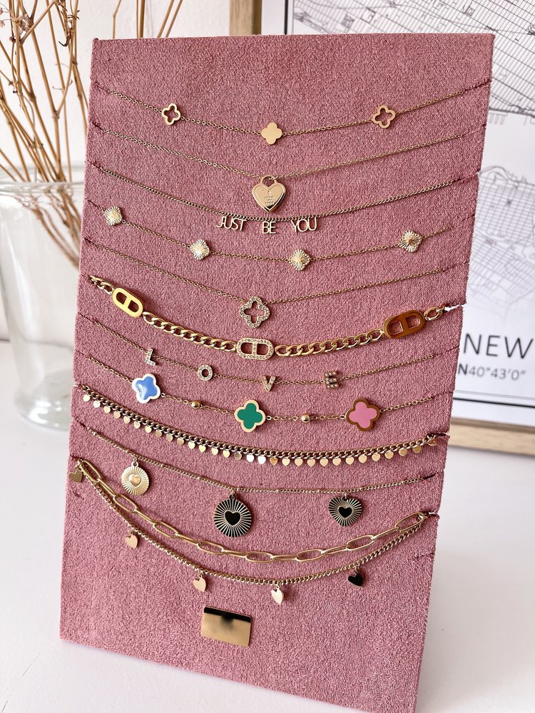 Gold Unlock My Heart Necklace