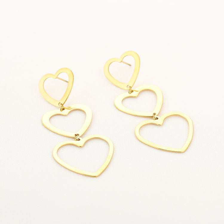 Gold Follow Your Heart Earrings