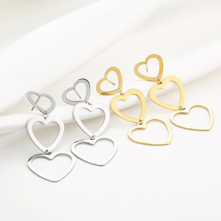 Gold Follow Your Heart Earrings